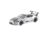 Macheta auto Toyota Supra Top Secret Gt300 Silver Chrome 1:64 Pop Race