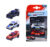 Set 3 machete auto Duster 3 (Politia, Jandarmeria, Pompieri) 1:64 Majorette