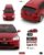 Precomanda macheta auto HONDA CIVIC TYPE R EP3 MILANO RED 2005 1:18 OTTO Models (OT1261)