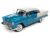 Macheta auto Chevrolt Bel Air Skyline blue 1955 1:18 Auto World