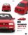 Precomanda macheta auto Volkswagen Jetta Mk3 Glx Vr6 Flash Red 1996  1:18 OTTO Models (OT1389)
